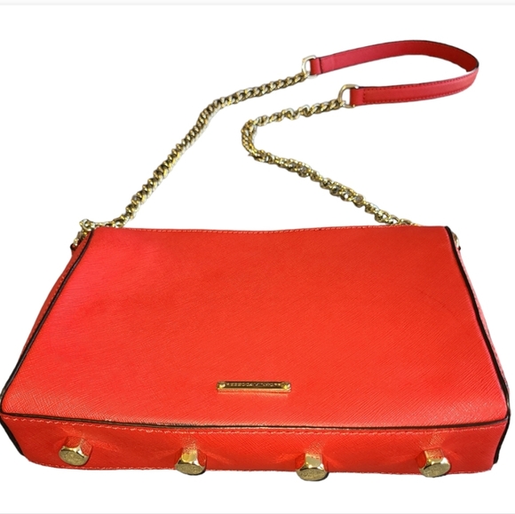 Rebecca Minkoff Avery Zest Leather Cross Body Bag EUC Spring - Picture 7 of 16